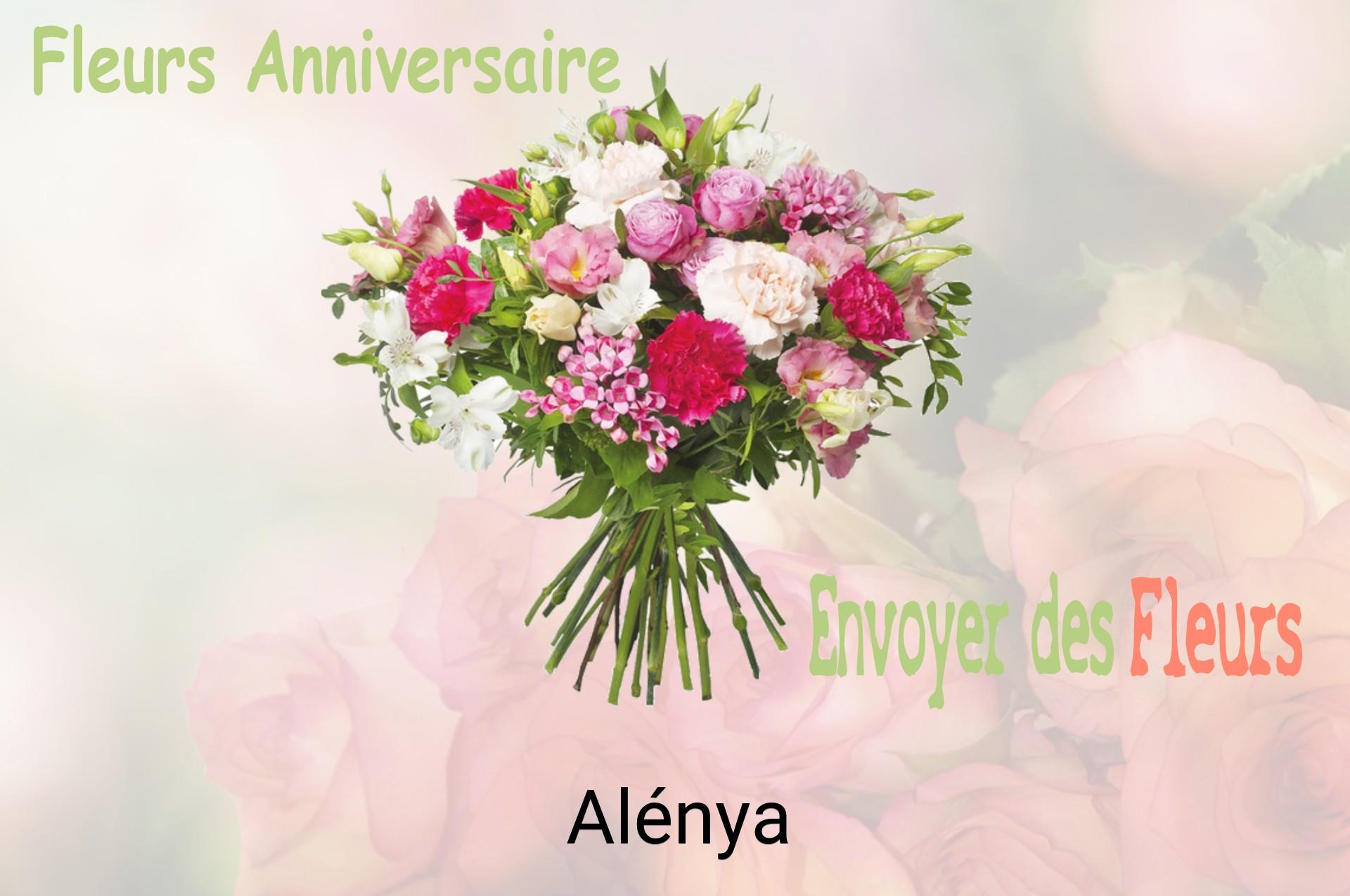Bouquet de fleurs d’anniversaire livré à Alénya